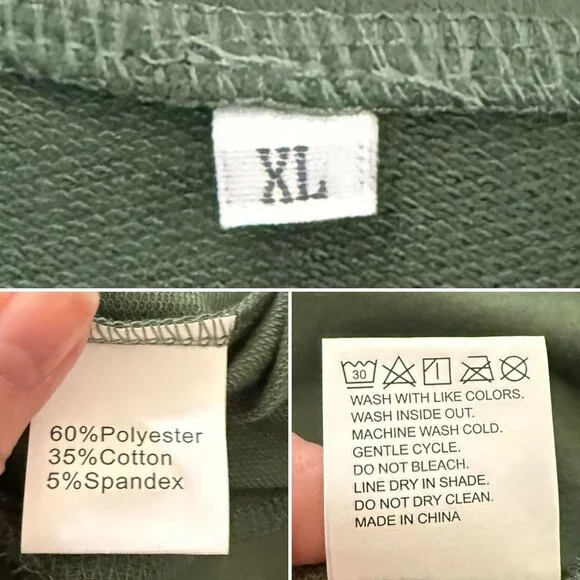 Dont Make Me Drop A House On You Sweatshirt XL Green Wizard Inspired Theater Top - Picture 7 of 10